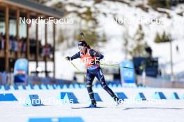 16.03.2024, Canmore, Canada (CAN): Beatrice Trabucchi (ITA) - IBU World Cup Biathlon, pursuit women, Canmore (CAN). www.nordicfocus.com. © Manzoni/NordicFocus. Every downloaded picture is fee-liable.