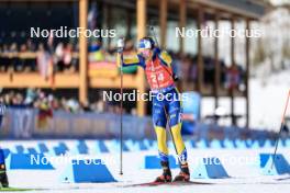 16.03.2024, Canmore, Canada (CAN): Stina Nilsson (SWE) - IBU World Cup Biathlon, pursuit women, Canmore (CAN). www.nordicfocus.com. © Manzoni/NordicFocus. Every downloaded picture is fee-liable.