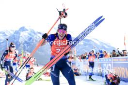 16.03.2024, Canmore, Canada (CAN): Deedra Irwin (USA) - IBU World Cup Biathlon, pursuit women, Canmore (CAN). www.nordicfocus.com. © Manzoni/NordicFocus. Every downloaded picture is fee-liable.