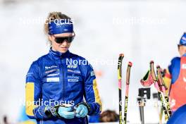 16.03.2024, Canmore, Canada (CAN): Mona Brorsson (SWE) - IBU World Cup Biathlon, pursuit women, Canmore (CAN). www.nordicfocus.com. © Manzoni/NordicFocus. Every downloaded picture is fee-liable.