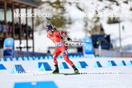 16.03.2024, Canmore, Canada (CAN): Anna Gandler (AUT) - IBU World Cup Biathlon, pursuit women, Canmore (CAN). www.nordicfocus.com. © Manzoni/NordicFocus. Every downloaded picture is fee-liable.
