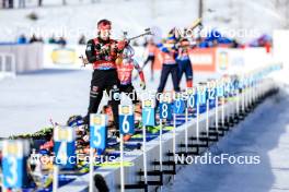 16.03.2024, Canmore, Canada (CAN): Sophia Schneider (GER) - IBU World Cup Biathlon, pursuit women, Canmore (CAN). www.nordicfocus.com. © Manzoni/NordicFocus. Every downloaded picture is fee-liable.