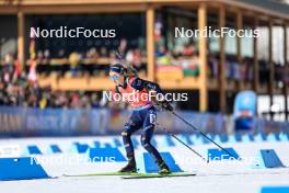 16.03.2024, Canmore, Canada (CAN): Hannah Auchentaller (ITA) - IBU World Cup Biathlon, pursuit women, Canmore (CAN). www.nordicfocus.com. © Manzoni/NordicFocus. Every downloaded picture is fee-liable.