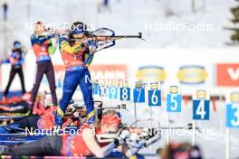 16.03.2024, Canmore, Canada (CAN): Anna Magnusson (SWE) - IBU World Cup Biathlon, pursuit women, Canmore (CAN). www.nordicfocus.com. © Manzoni/NordicFocus. Every downloaded picture is fee-liable.