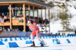 16.03.2024, Canmore, Canada (CAN): Benita Peiffer (CAN) - IBU World Cup Biathlon, pursuit women, Canmore (CAN). www.nordicfocus.com. © Manzoni/NordicFocus. Every downloaded picture is fee-liable.
