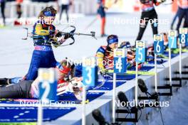 16.03.2024, Canmore, Canada (CAN): Elvira Oeberg (SWE) - IBU World Cup Biathlon, pursuit women, Canmore (CAN). www.nordicfocus.com. © Manzoni/NordicFocus. Every downloaded picture is fee-liable.