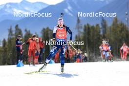 16.03.2024, Canmore, Canada (CAN): Suvi Minkkinen (FIN) - IBU World Cup Biathlon, pursuit women, Canmore (CAN). www.nordicfocus.com. © Manzoni/NordicFocus. Every downloaded picture is fee-liable.