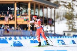 16.03.2024, Canmore, Canada (CAN): Anna Maka (POL) - IBU World Cup Biathlon, pursuit women, Canmore (CAN). www.nordicfocus.com. © Manzoni/NordicFocus. Every downloaded picture is fee-liable.