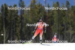 16.03.2024, Canmore, Canada (CAN): Lena Haecki-Gross (SUI) - IBU World Cup Biathlon, pursuit women, Canmore (CAN). www.nordicfocus.com. © Manzoni/NordicFocus. Every downloaded picture is fee-liable.
