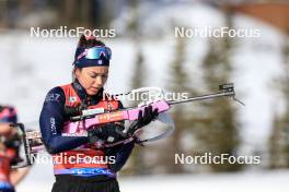 16.03.2024, Canmore, Canada (CAN): Beatrice Trabucchi (ITA) - IBU World Cup Biathlon, pursuit women, Canmore (CAN). www.nordicfocus.com. © Manzoni/NordicFocus. Every downloaded picture is fee-liable.