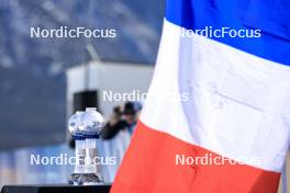 16.03.2024, Canmore, Canada (CAN): Event Feature: Globes - IBU World Cup Biathlon, pursuit women, Canmore (CAN). www.nordicfocus.com. © Manzoni/NordicFocus. Every downloaded picture is fee-liable.