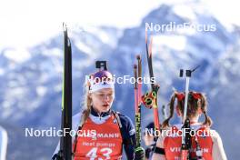 16.03.2024, Canmore, Canada (CAN): Suvi Minkkinen (FIN) - IBU World Cup Biathlon, pursuit women, Canmore (CAN). www.nordicfocus.com. © Manzoni/NordicFocus. Every downloaded picture is fee-liable.