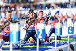 16.03.2024, Canmore, Canada (CAN): Sophie Chauveau (FRA) - IBU World Cup Biathlon, pursuit women, Canmore (CAN). www.nordicfocus.com. © Manzoni/NordicFocus. Every downloaded picture is fee-liable.