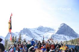 16.03.2024, Canmore, Canada (CAN): Event Feature: Fans - IBU World Cup Biathlon, pursuit women, Canmore (CAN). www.nordicfocus.com. © Manzoni/NordicFocus. Every downloaded picture is fee-liable.