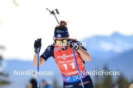 16.03.2024, Canmore, Canada (CAN): Gilonne Guigonnat (FRA) - IBU World Cup Biathlon, pursuit women, Canmore (CAN). www.nordicfocus.com. © Manzoni/NordicFocus. Every downloaded picture is fee-liable.