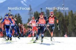 16.03.2024, Canmore, Canada (CAN): Marthe Krakstad Johansen (NOR) - IBU World Cup Biathlon, pursuit women, Canmore (CAN). www.nordicfocus.com. © Manzoni/NordicFocus. Every downloaded picture is fee-liable.
