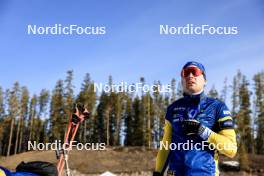 15.03.2024, Canmore, Canada (CAN): Jesper Nelin (SWE) - IBU World Cup Biathlon, sprint men, Canmore (CAN). www.nordicfocus.com. © Manzoni/NordicFocus. Every downloaded picture is fee-liable.