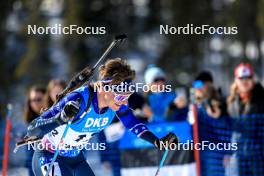 15.03.2024, Canmore, Canada (CAN): Campbell Wright (USA) - IBU World Cup Biathlon, sprint men, Canmore (CAN). www.nordicfocus.com. © Manzoni/NordicFocus. Every downloaded picture is fee-liable.
