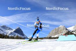 15.03.2024, Canmore, Canada (CAN): Rene Zahkna (EST) - IBU World Cup Biathlon, sprint men, Canmore (CAN). www.nordicfocus.com. © Manzoni/NordicFocus. Every downloaded picture is fee-liable.
