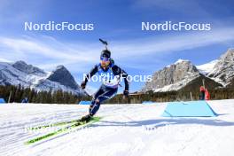 15.03.2024, Canmore, Canada (CAN): Patrick Braunhofer (ITA) - IBU World Cup Biathlon, sprint men, Canmore (CAN). www.nordicfocus.com. © Manzoni/NordicFocus. Every downloaded picture is fee-liable.