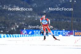 15.03.2024, Canmore, Canada (CAN): Logan Pletz (CAN) - IBU World Cup Biathlon, sprint men, Canmore (CAN). www.nordicfocus.com. © Manzoni/NordicFocus. Every downloaded picture is fee-liable.
