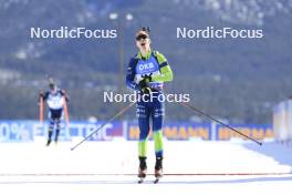 15.03.2024, Canmore, Canada (CAN): Anton Vidmar (SLO) - IBU World Cup Biathlon, sprint men, Canmore (CAN). www.nordicfocus.com. © Manzoni/NordicFocus. Every downloaded picture is fee-liable.