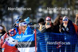 15.03.2024, Canmore, Canada (CAN): Simon Eder (AUT) - IBU World Cup Biathlon, sprint men, Canmore (CAN). www.nordicfocus.com. © Manzoni/NordicFocus. Every downloaded picture is fee-liable.