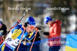 15.03.2024, Canmore, Canada (CAN): Jesper Nelin (SWE) - IBU World Cup Biathlon, sprint men, Canmore (CAN). www.nordicfocus.com. © Manzoni/NordicFocus. Every downloaded picture is fee-liable.