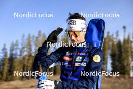 15.03.2024, Canmore, Canada (CAN): Eric Perrot (FRA) - IBU World Cup Biathlon, sprint men, Canmore (CAN). www.nordicfocus.com. © Manzoni/NordicFocus. Every downloaded picture is fee-liable.