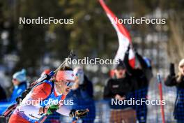 15.03.2024, Canmore, Canada (CAN): Adam Runnalls (CAN) - IBU World Cup Biathlon, sprint men, Canmore (CAN). www.nordicfocus.com. © Manzoni/NordicFocus. Every downloaded picture is fee-liable.