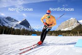 15.03.2024, Canmore, Canada (CAN): Benedikt Doll (GER) - IBU World Cup Biathlon, sprint men, Canmore (CAN). www.nordicfocus.com. © Manzoni/NordicFocus. Every downloaded picture is fee-liable.