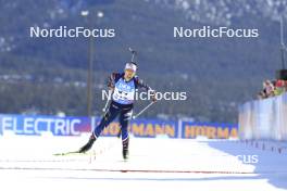 15.03.2024, Canmore, Canada (CAN): Oscar Lombardot (FRA) - IBU World Cup Biathlon, sprint men, Canmore (CAN). www.nordicfocus.com. © Manzoni/NordicFocus. Every downloaded picture is fee-liable.
