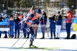 15.03.2024, Canmore, Canada (CAN): Tarjei Boe (NOR) - IBU World Cup Biathlon, sprint men, Canmore (CAN). www.nordicfocus.com. © Manzoni/NordicFocus. Every downloaded picture is fee-liable.