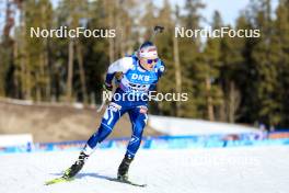 15.03.2024, Canmore, Canada (CAN): Otto Invenius (FIN) - IBU World Cup Biathlon, sprint men, Canmore (CAN). www.nordicfocus.com. © Manzoni/NordicFocus. Every downloaded picture is fee-liable.