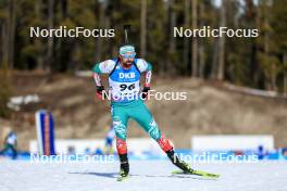 15.03.2024, Canmore, Canada (CAN): Anton Sinapov (BUL) - IBU World Cup Biathlon, sprint men, Canmore (CAN). www.nordicfocus.com. © Manzoni/NordicFocus. Every downloaded picture is fee-liable.