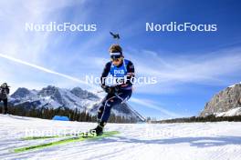 15.03.2024, Canmore, Canada (CAN): Elia Zeni (ITA) - IBU World Cup Biathlon, sprint men, Canmore (CAN). www.nordicfocus.com. © Manzoni/NordicFocus. Every downloaded picture is fee-liable.