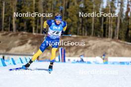 15.03.2024, Canmore, Canada (CAN): Viktor Brandt (SWE) - IBU World Cup Biathlon, sprint men, Canmore (CAN). www.nordicfocus.com. © Manzoni/NordicFocus. Every downloaded picture is fee-liable.