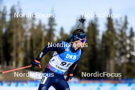 15.03.2024, Canmore, Canada (CAN): Patrick Braunhofer (ITA) - IBU World Cup Biathlon, sprint men, Canmore (CAN). www.nordicfocus.com. © Manzoni/NordicFocus. Every downloaded picture is fee-liable.