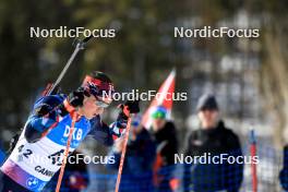15.03.2024, Canmore, Canada (CAN): Endre Stroemsheim (NOR) - IBU World Cup Biathlon, sprint men, Canmore (CAN). www.nordicfocus.com. © Manzoni/NordicFocus. Every downloaded picture is fee-liable.