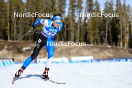 15.03.2024, Canmore, Canada (CAN): Jakob Kulbin (EST) - IBU World Cup Biathlon, sprint men, Canmore (CAN). www.nordicfocus.com. © Manzoni/NordicFocus. Every downloaded picture is fee-liable.