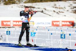 15.03.2024, Canmore, Canada (CAN): Philipp Nawrath (GER) - IBU World Cup Biathlon, sprint men, Canmore (CAN). www.nordicfocus.com. © Manzoni/NordicFocus. Every downloaded picture is fee-liable.