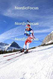 15.03.2024, Canmore, Canada (CAN): Timofei Lapshin (KOR) - IBU World Cup Biathlon, sprint men, Canmore (CAN). www.nordicfocus.com. © Manzoni/NordicFocus. Every downloaded picture is fee-liable.