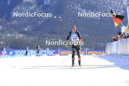 15.03.2024, Canmore, Canada (CAN): Danilo Riethmueller (GER) - IBU World Cup Biathlon, sprint men, Canmore (CAN). www.nordicfocus.com. © Manzoni/NordicFocus. Every downloaded picture is fee-liable.
