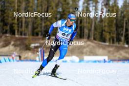 15.03.2024, Canmore, Canada (CAN): Raido Raenkel (EST) - IBU World Cup Biathlon, sprint men, Canmore (CAN). www.nordicfocus.com. © Manzoni/NordicFocus. Every downloaded picture is fee-liable.