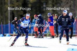 15.03.2024, Canmore, Canada (CAN): Fabien Claude (FRA) - IBU World Cup Biathlon, sprint men, Canmore (CAN). www.nordicfocus.com. © Manzoni/NordicFocus. Every downloaded picture is fee-liable.