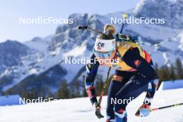 14.03.2024, Canmore, Canada (CAN): Ingrid Landmark Tandrevold (NOR) - IBU World Cup Biathlon, sprint women, Canmore (CAN). www.nordicfocus.com. © Manzoni/NordicFocus. Every downloaded picture is fee-liable.