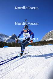 14.03.2024, Canmore, Canada (CAN): Kelsey Joan Dickinson (USA) - IBU World Cup Biathlon, sprint women, Canmore (CAN). www.nordicfocus.com. © Manzoni/NordicFocus. Every downloaded picture is fee-liable.