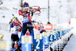14.03.2024, Canmore, Canada (CAN): Anna Gandler (AUT) - IBU World Cup Biathlon, sprint women, Canmore (CAN). www.nordicfocus.com. © Manzoni/NordicFocus. Every downloaded picture is fee-liable.