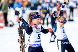 14.03.2024, Canmore, Canada (CAN): Michela Carrara (ITA) - IBU World Cup Biathlon, sprint women, Canmore (CAN). www.nordicfocus.com. © Manzoni/NordicFocus. Every downloaded picture is fee-liable.