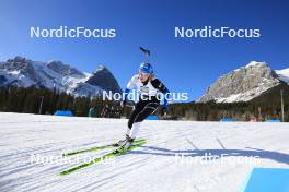 14.03.2024, Canmore, Canada (CAN): Regina Ermits (EST) - IBU World Cup Biathlon, sprint women, Canmore (CAN). www.nordicfocus.com. © Manzoni/NordicFocus. Every downloaded picture is fee-liable.